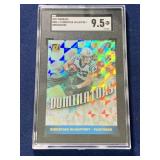 2019 Donruss Refractor Christian McCaffery SGc 9.5