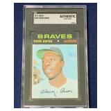 1971 Topps Hank Aaron SGC Authentic