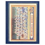 1957 Topps MIlwaukee Braves - Hank Aaron Team