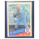 1985 Topps Kirby Puckett Rookie