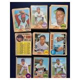 (100+) 1968 Topps Baseball Lot (low grade)