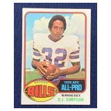 1976 Topps OJ Simpson