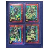 (4) Flux Basketball Stars - Bird, Barkley,