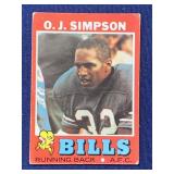 1971 Topps OJ Simpson