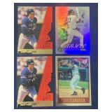 (4) Jose Canseco Die Cuts/Refractor