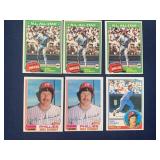 (6) 1981-1983 Mike Schmidt Lot