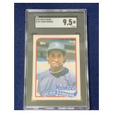 1989 Topps Traded Deion Sanders SGC 9.5 Baseball