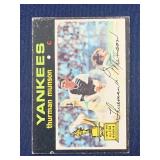 $$$ 1971 Topps Thurman Munson Rookie