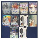 (10) Modern AUTOGRAPHED Insert Cards