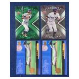 (4) 2000 Starquest-Upper Deck Jeter, Ichiro