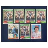 (7) 1981-1983 Mike Schmidt Lot