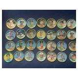 (28) Vintage Topps Coins w/stars
