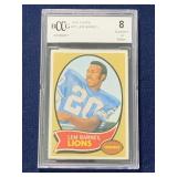 1970 Topps Lem Barney Rookie HOF BCCG 8