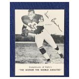 1962 Kahn's Weiners Jim Brown Reprint