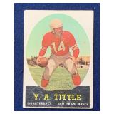 1958 Topps Y A Tittle HOF