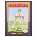$$$ 1975 Topps Robin Yount Rookie