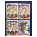 (4) 1979-1980 Topps Carl Yastrezsmki