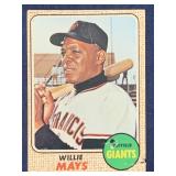 1968 Topps Willie Mays - Low End