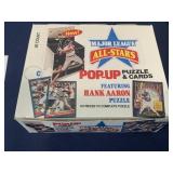 Rare 1986 Leaf Donruss Pop-ups Box w/36 sealed pak