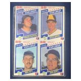 Rare 1987 M&Ms Uncut Panels w/Stars