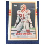 1989 Topps Traded Deion Sanders Rookie