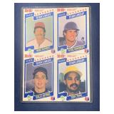 Rare 1987 M&Ms Uncut Panels w/Stars