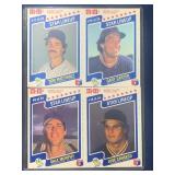Rare 1987 M&Ms Uncut Panels w/Mattingly Canseco