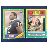 1986 Topps Refrigerator Perry, Walter Payton