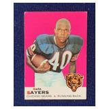1969 Topps Gale Sayers HOF