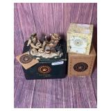 (3) Vtg Boyd's Bear Collectible Ceramics