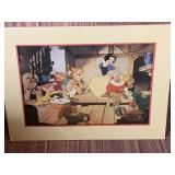 1994 Disney Commemorative Lithograph Snow White