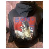 Bon Jovi Slippery When Wet Hoodie XL