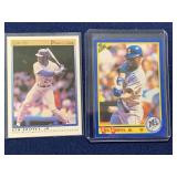 (2) Ken Griffey Jr Cards OPC and Score