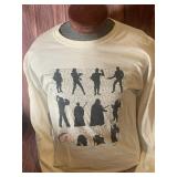 Vtg Chapion Beatles Long Sleeve Shirt - Large