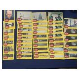 1977 Star Wars Yellow Series Lot w/key cards