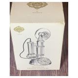 $$ Godinger Candlestick Telephone Crystal Sculptue