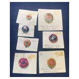 (7) Antique-VIntage Collectible Pins as shown