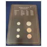 Republic of Malta Coin Proof Set