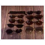 (9) Vtg Sunglasses as shown