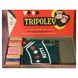 Vintage 1965 Cadaco Tripoley Game