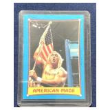 1987 Topps WWF Hulk American Made Mint