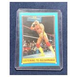 1987 Topps WWF Hulk Listens Mint