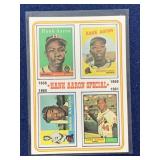 1974 Topps Hank Aaron Special