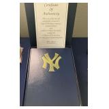 Rare Signed NY Yankees History Book #30/500