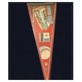 Vintage 1st Year Enron Houston Astros Pennant