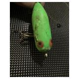 Vintage Heddon Tiny Torpedo Topwater Fishing Lure