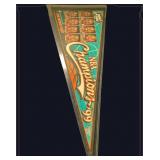 Vtg Pennant - San Antonio Spurs 1999 Champs