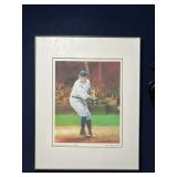 Framed Babe Ruth JMG Images Art Print