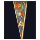 Vtg Kyle Petty Racing Pennant