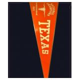 Vtg 1977  University of Texas Pennant